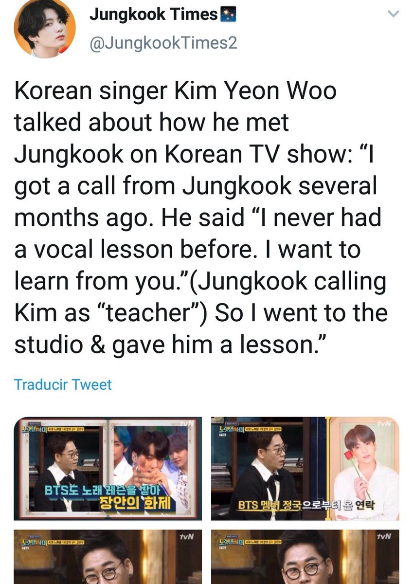 But despite he has a big role in the group, jk not having any proper vocal lesson in the company n feeling the need to learn from vids or call ppl to teach him bc otherwise no one 'd do it for him, is both concerning &amp; impressive at the same time.