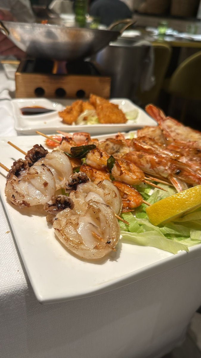 Dinner with my friend Luc