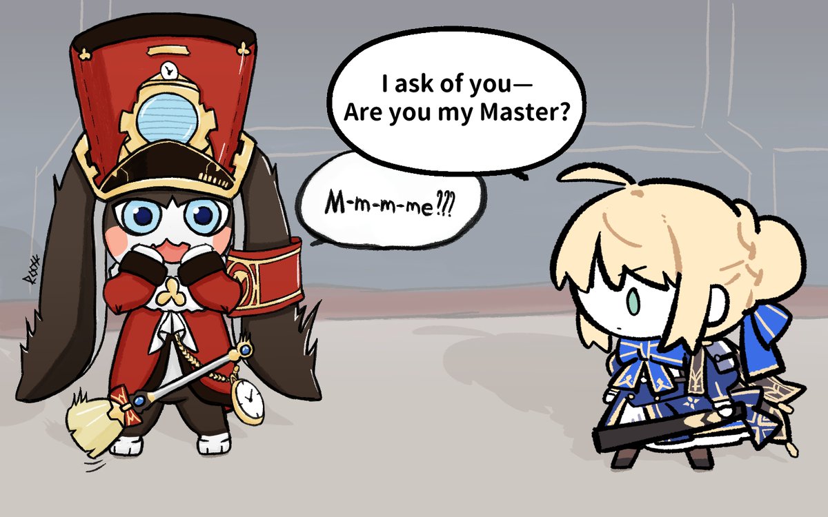 roose_ville's tweet photo. Pom-Pom is a Saber Master! #HonkaiStarRail #FSR #hsr https://t.co/0MrhaXdGq5
