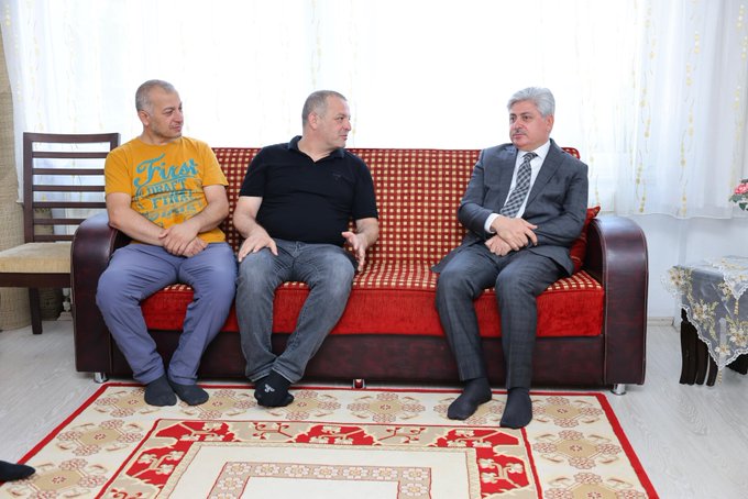 Sakarya Valisi Rahmi Doğan’dan Taziye Ziyareti