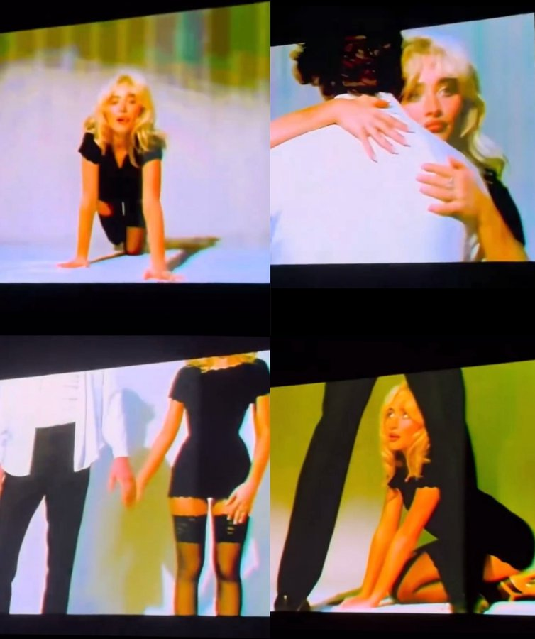ShortNSweetSC11's tweet photo. 🚨| "Man's Best Friend" teaser shown at Lollapalooza! #sabpalooza https://t.co/wYOVVTUBJh