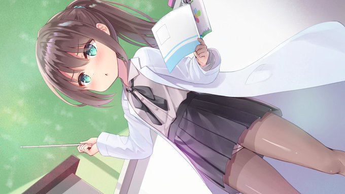 指示棒持ってる差分好きなんだけど、CG集本編だと実はほとんど出てこないことに気付いてしまった。 