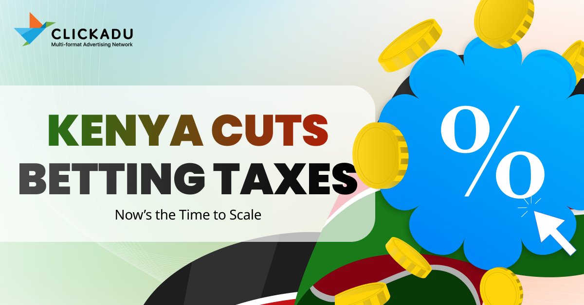 🔥 Kenya just unlocked a huge opportunity for advertisers.

New tax cuts → bigger ad budgets, clearer rules, mobile-first users.

The market’s open — are you in?

🔗 Full scoop: bit.ly/4ojAo0i

💥 First-time launch? We’ve got a bonus waiting for you.

#AdTech #iGaming