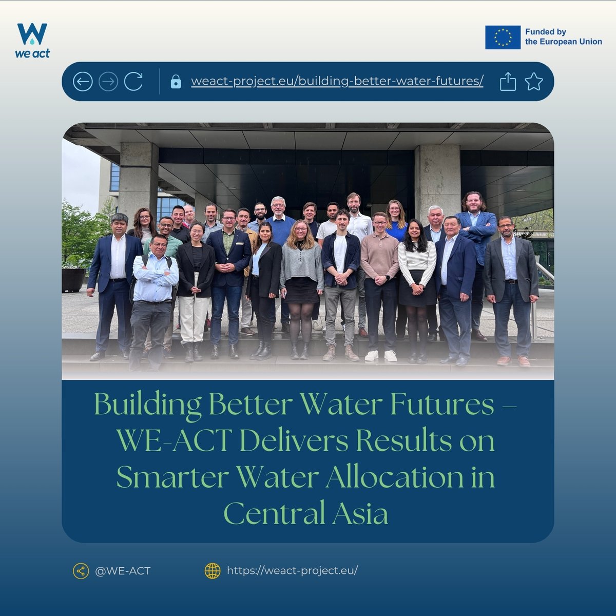 WE-ACT Project tweet media