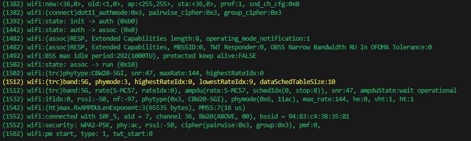 nigelinstant's tweet image. #ESP32C5 5GHzのWifi繋がったっぽい。PCからPINGは通ってるからね。