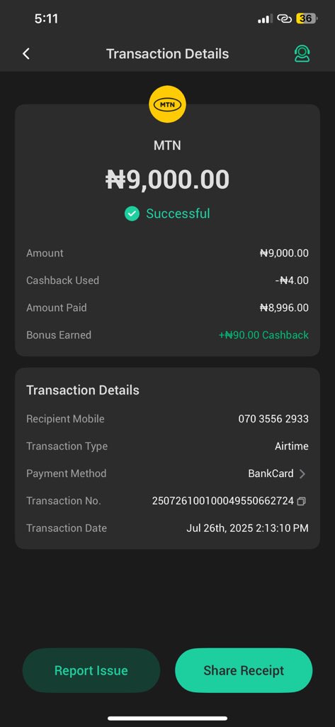 fiscomuibi's tweet photo. @OPay_NG kindly refund my 9k. It’s past 10 days now. https://t.co/g1g1yggx6x