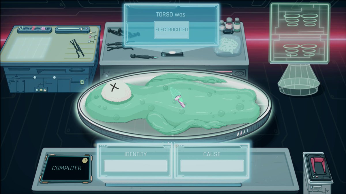 4GamerNews's tweet photo. エイリアンの種族と死因を特定する，「Papers, Please」ライクなSF病理医シミュレーター「Alien Morgue」が発表に

https://t.co/y5v5gHfRi4

プレイヤーは権限者の要請に従うのか，遺族を支援するのか選択しなくてはならず，その選択で複数のエンディングに分岐する https://t.co/jGJSjuzL5S