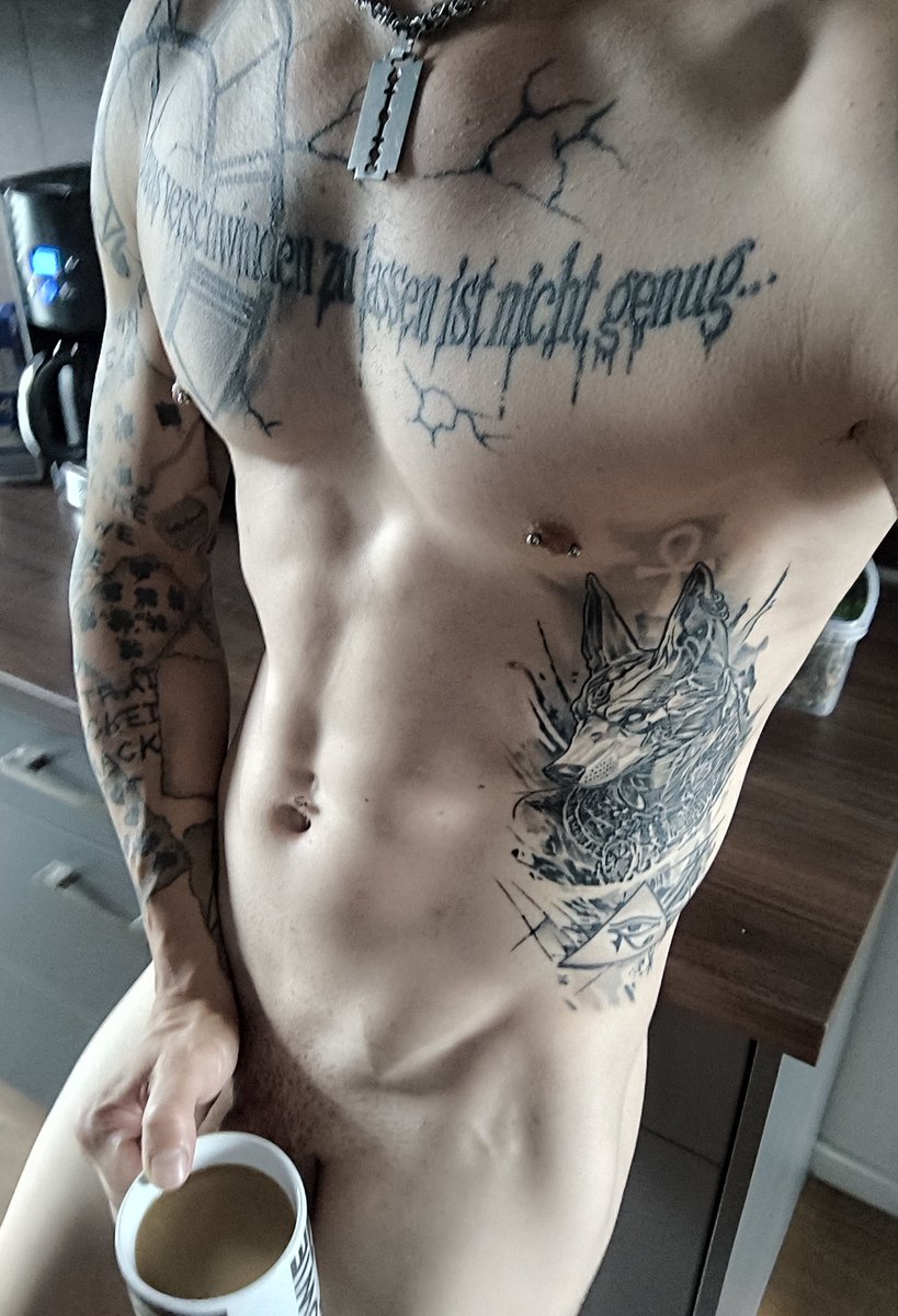Morning coffee... Want some coffee too? Or the tool behind the cup? 😈
