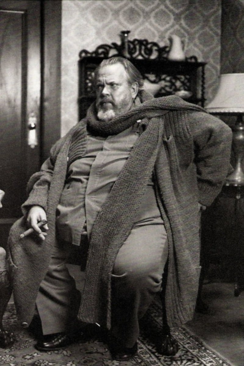 Orson Welles photographed by Timothy Greenfield-Sanders, 1979.