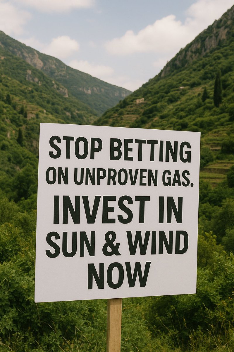Our offshore oil &amp; gas remains unproven and risky. Even in a best-case scenario, potential gas revenues might be ≈ $1B/year by 2030 → ~1% of GDP. Meanwhile, 10,000+ people already work in renewables in Lebanon thanks to one smart policy move by BDL. Lets invest in sun &amp; wind
