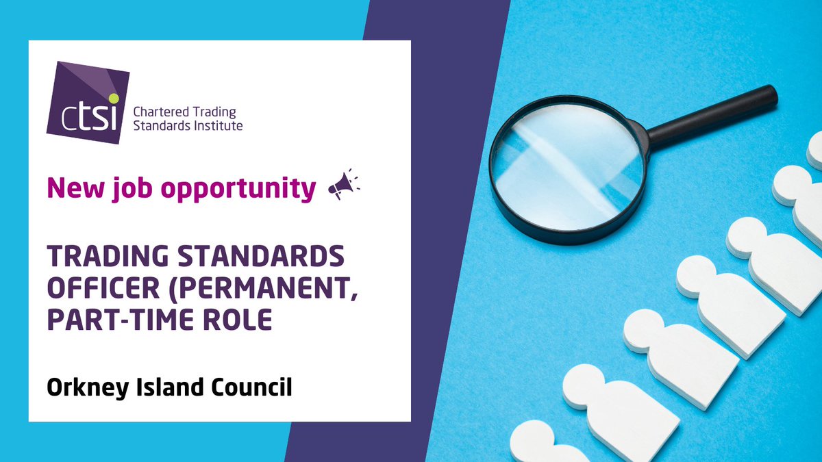 Chartered Trading Standards Institute (CTSI) tweet media