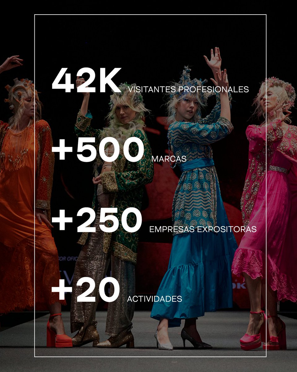 Más de 500 marcas y 42.000 profesionales de 59 países participaron en 2024, con un 75% más de asistencia internacional.
Una edición que consolida a la feria como referente del sector.

🗓 ¡Nos vemos en #SalonLook25, del 17 al 19 de octubre en <a href="/IFEMA/">IFEMA MADRID</a>.