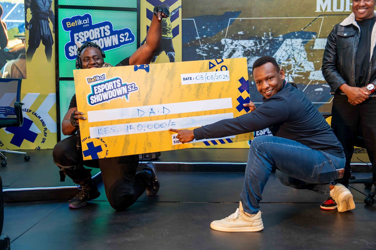 We are still not over the weekend that was #BetikaEsportsShowdown. Once again, congratulations to all the winners and we cannot wait for Season 3. 

Fc25 winner: Harry Kappa
Call of Duty Mobile winners: Delta 
Mortal Kombat Winner: DAD

#BetikaEsportsShowdown @betikake