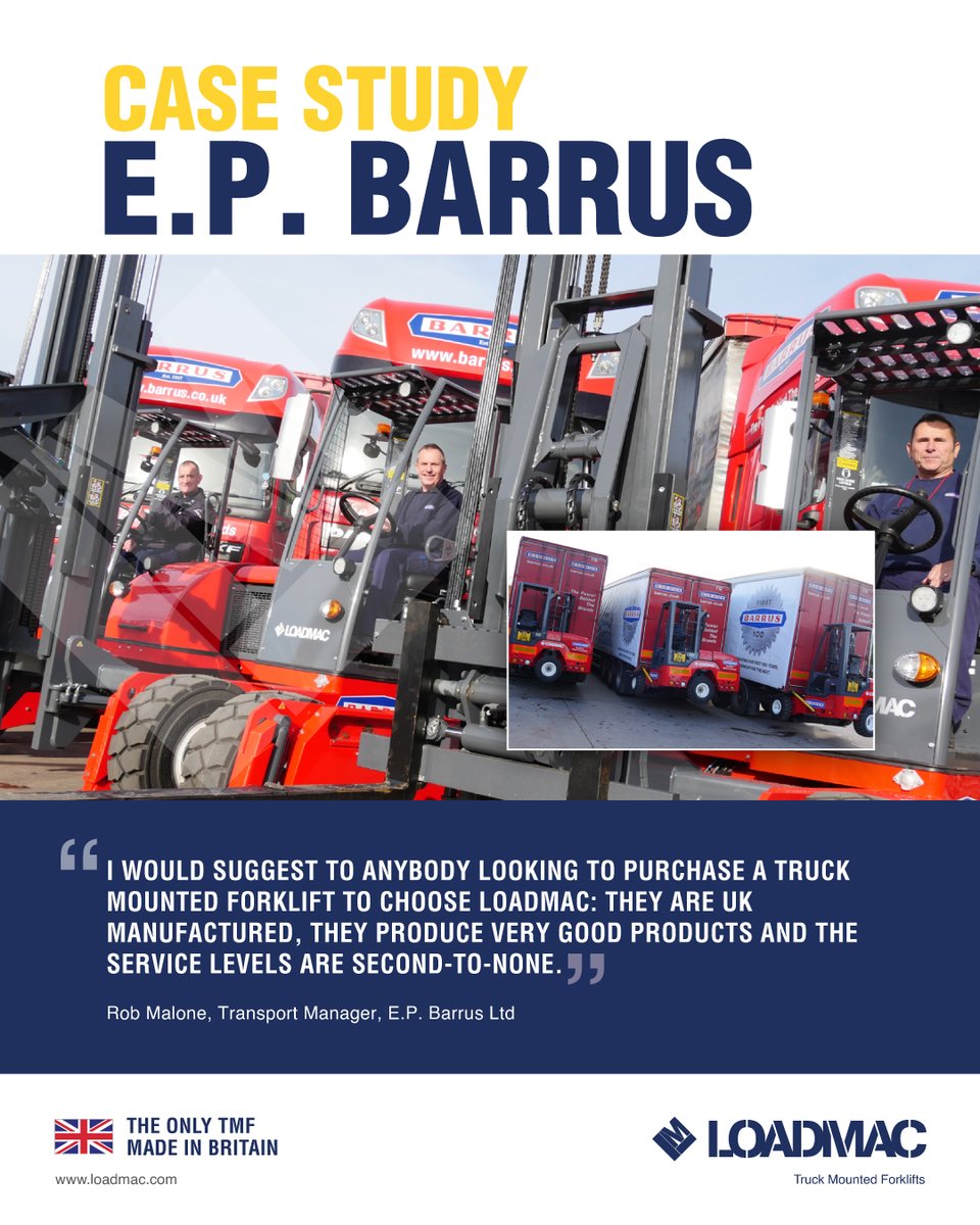 Let's take a look at another customer case study! 👀

As one of our long standing customers, we wanted to say a huge thanks to E.P Barrus for their continued support of Loadmac and our machines. 

#CaseStudy #Loadmac825 #Loadmac