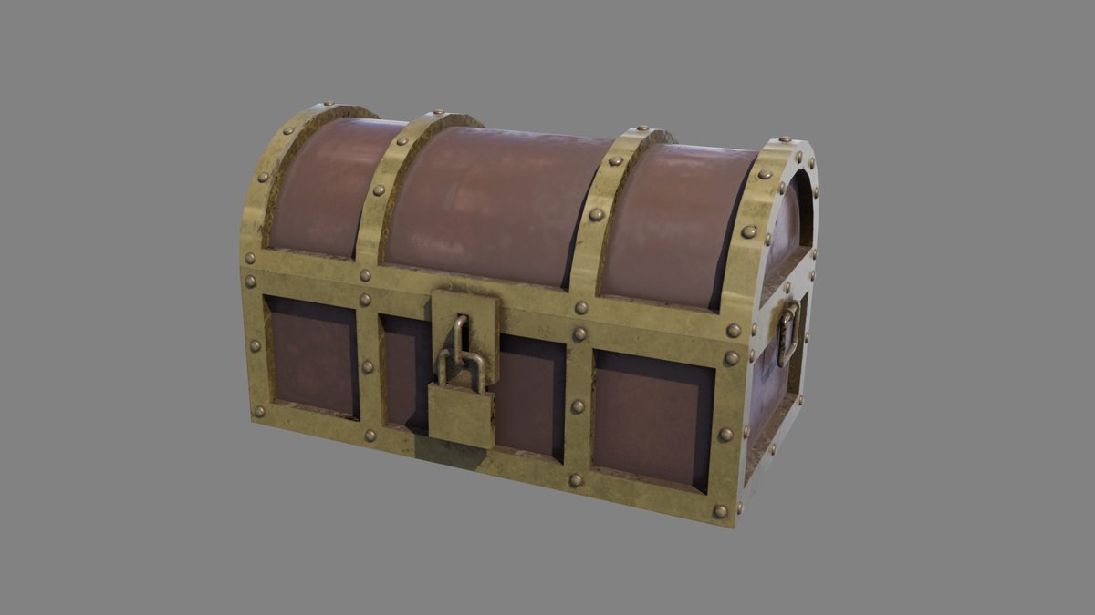 「宝箱」モデリング出来ました