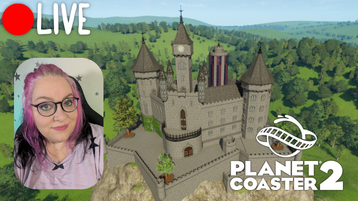 Good morning!

IT'S CASTLE CONTINUATION TIME IN <a href="/PlanetCoaster/">Planet Coaster 2</a> !

twitch.tv/psykit