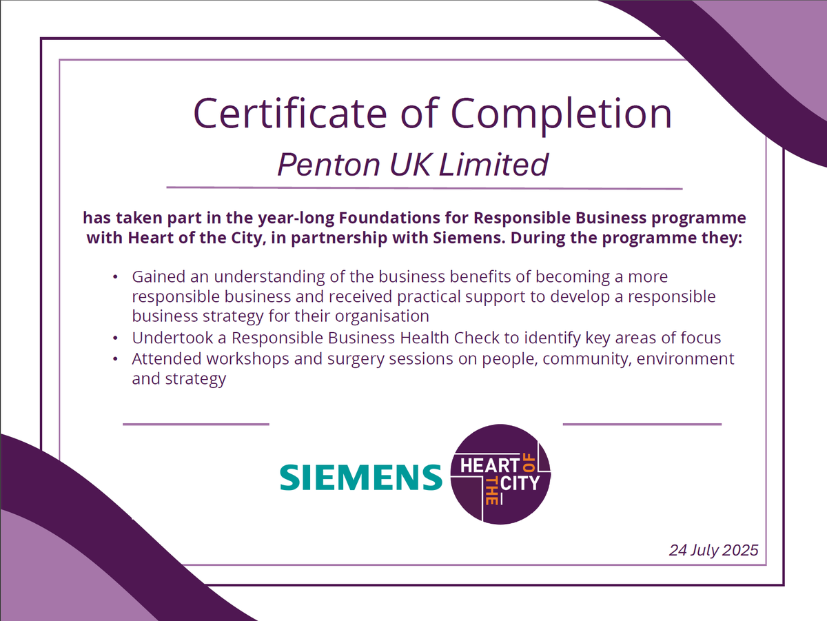 We’re honoured to have taken part in the 𝗙𝗼𝘂𝗻𝗱𝗮𝘁𝗶𝗼𝗻𝘀 𝗳𝗼𝗿 𝗥𝗲𝘀𝗽𝗼𝗻𝘀𝗶𝗯𝗹𝗲 𝗕𝘂𝘀𝗶𝗻𝗲𝘀𝘀 programme - the UK’s longest-running initiative dedicated to helping SMEs lead with purpose, delivered by <a href="/HOTC_UK/">Heart of the City</a> &amp; kindly supported by <a href="/Siemens/">Siemens</a>. #security #lifesafety