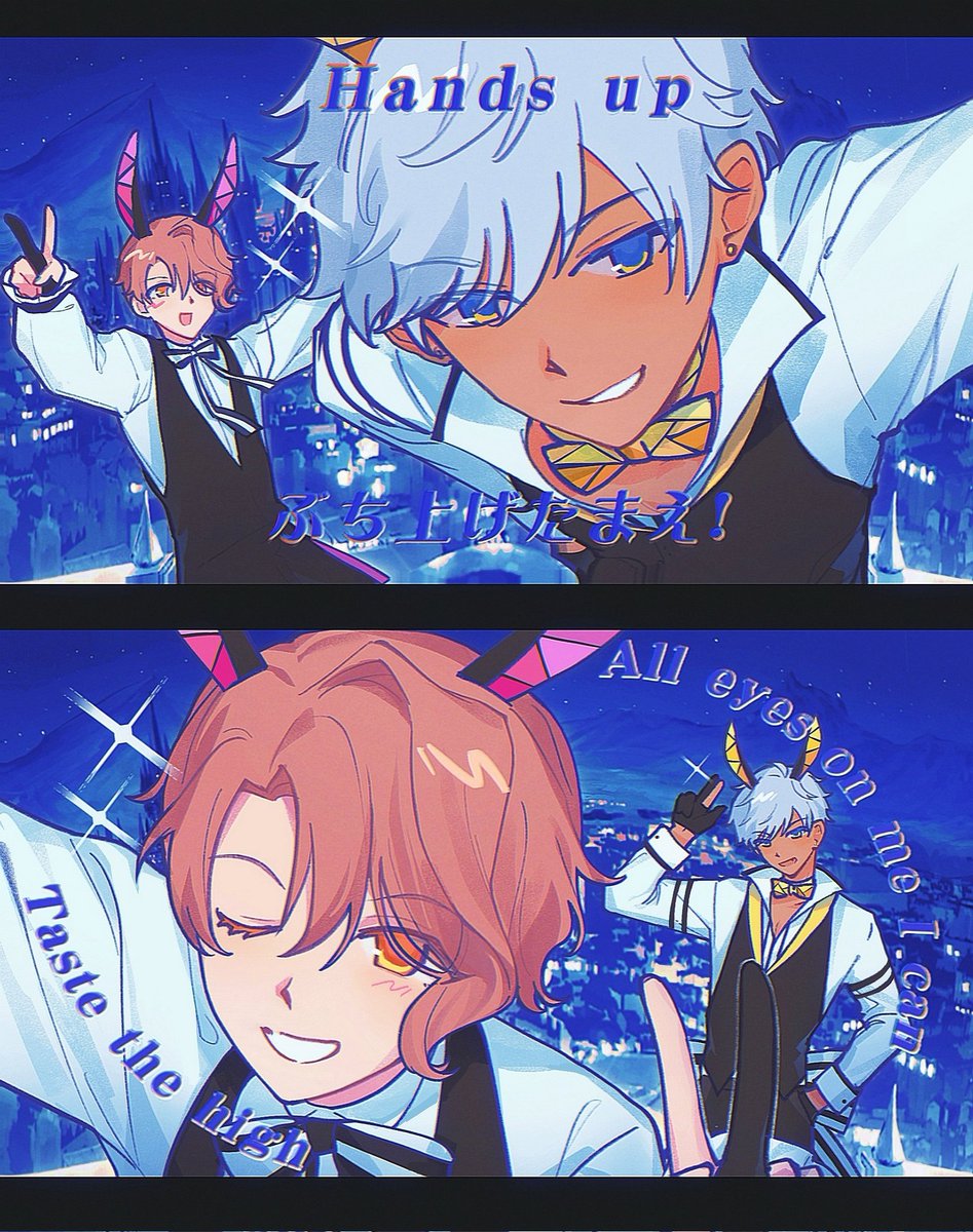 mumu_873's tweet image. 💛+🩷IIIパロ
#obeymefanart  #obeymeMammon #obeyMeAsmodeus