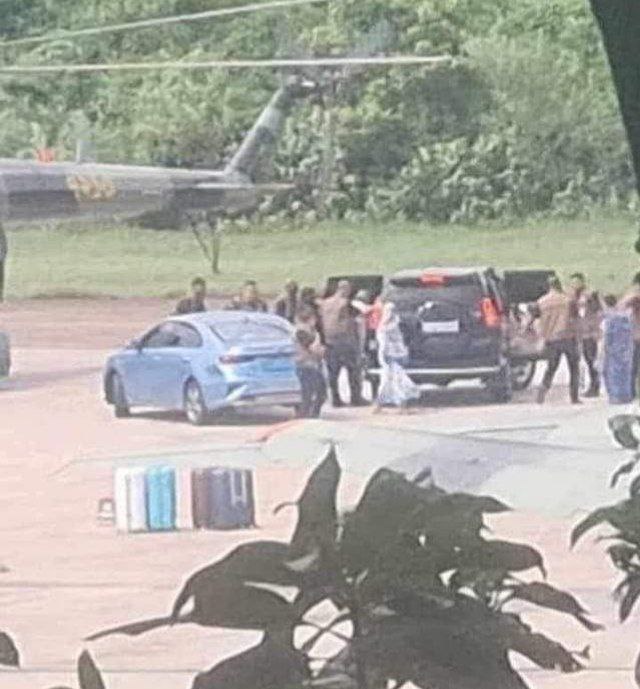 The Moment Lady Firaun Sheikh Hasina fled to India