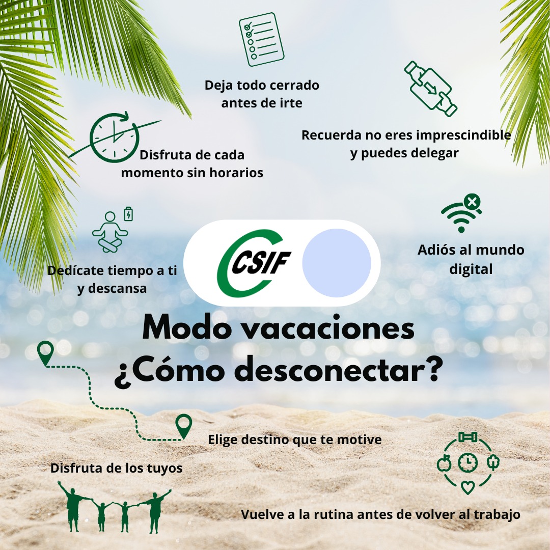 Modo vacaciones ✈️. ¿Eres capaz de desconectar?
