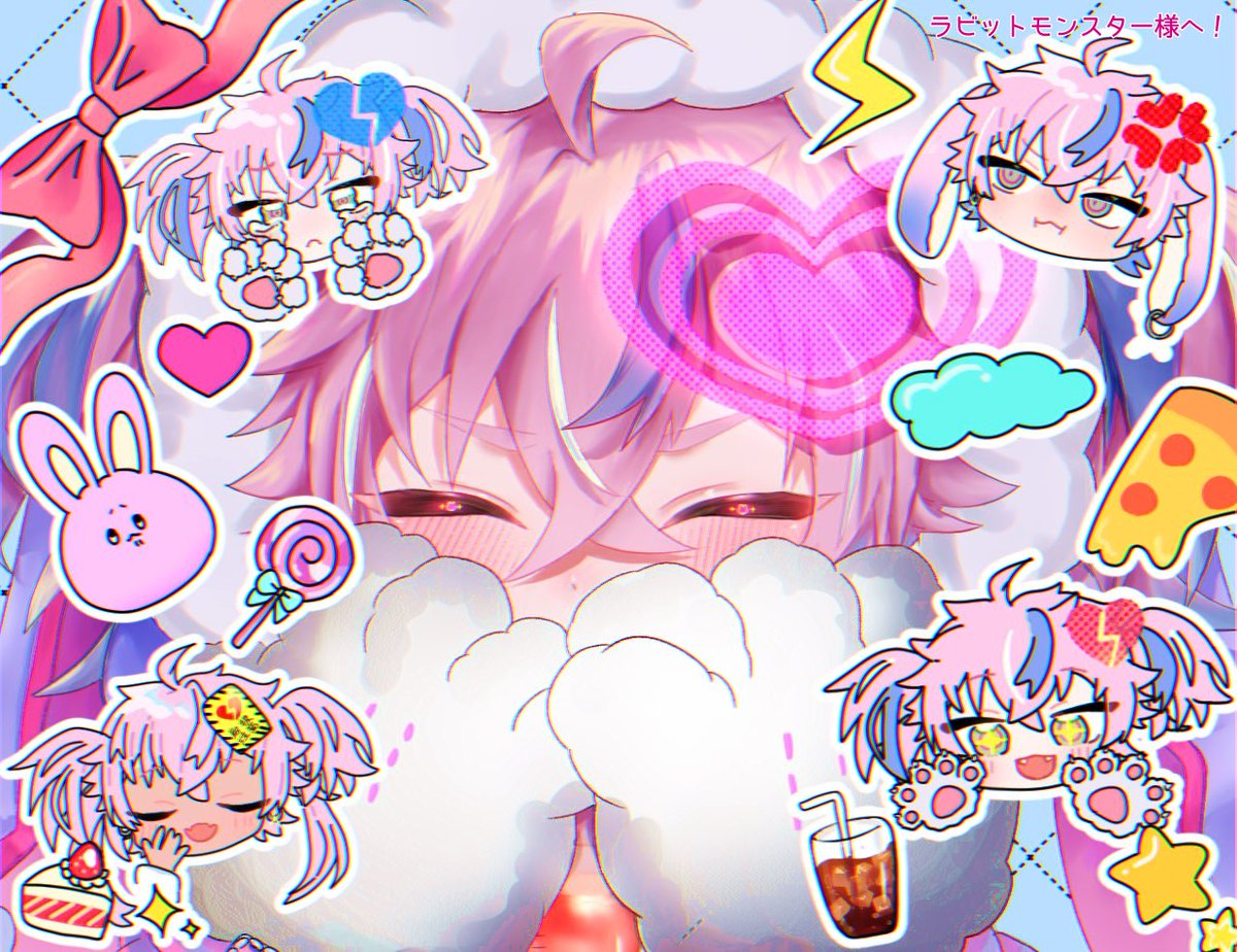 nikoc_038's tweet photo. らびちゃま可愛いお顔詰め詰め🫶
メンションすいませんしつれいします！！

ラビットモンスター様 (@Colagabunomi )

 #兎怪画 https://t.co/hrbBlfDDyE