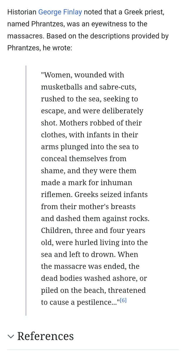 Greece, which massacred 25,000 Turkish civilians in one week and then sang heroic anthems with this genocide.