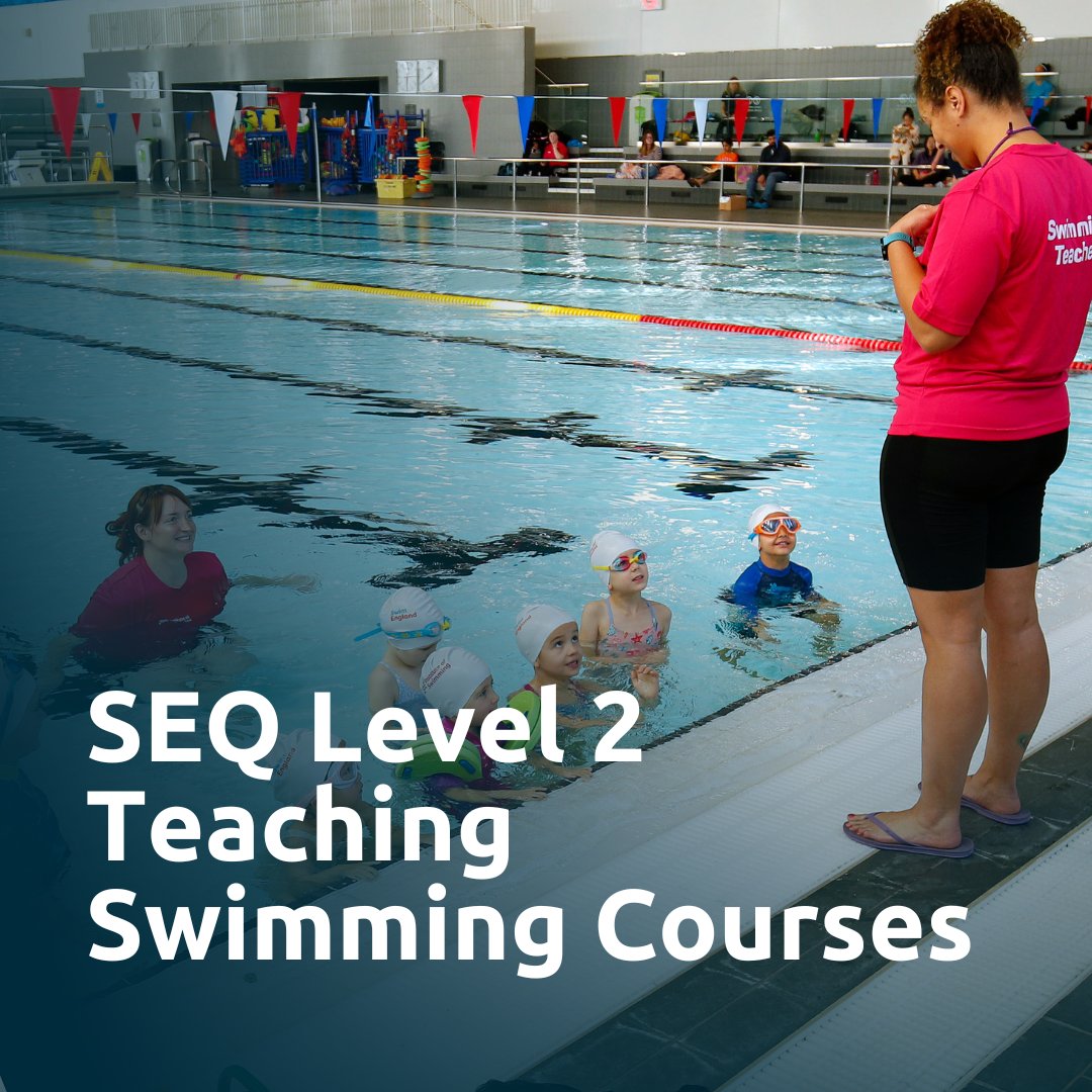 🏊‍♂️ Take your qualification to new depths with our SEQ Level 2 Teaching Swimming course! 🌟

Unlock your potential as a swimming teacher and hone your knowledge, skills, and abilities.

Sign up! bit.ly/40W9K2M
