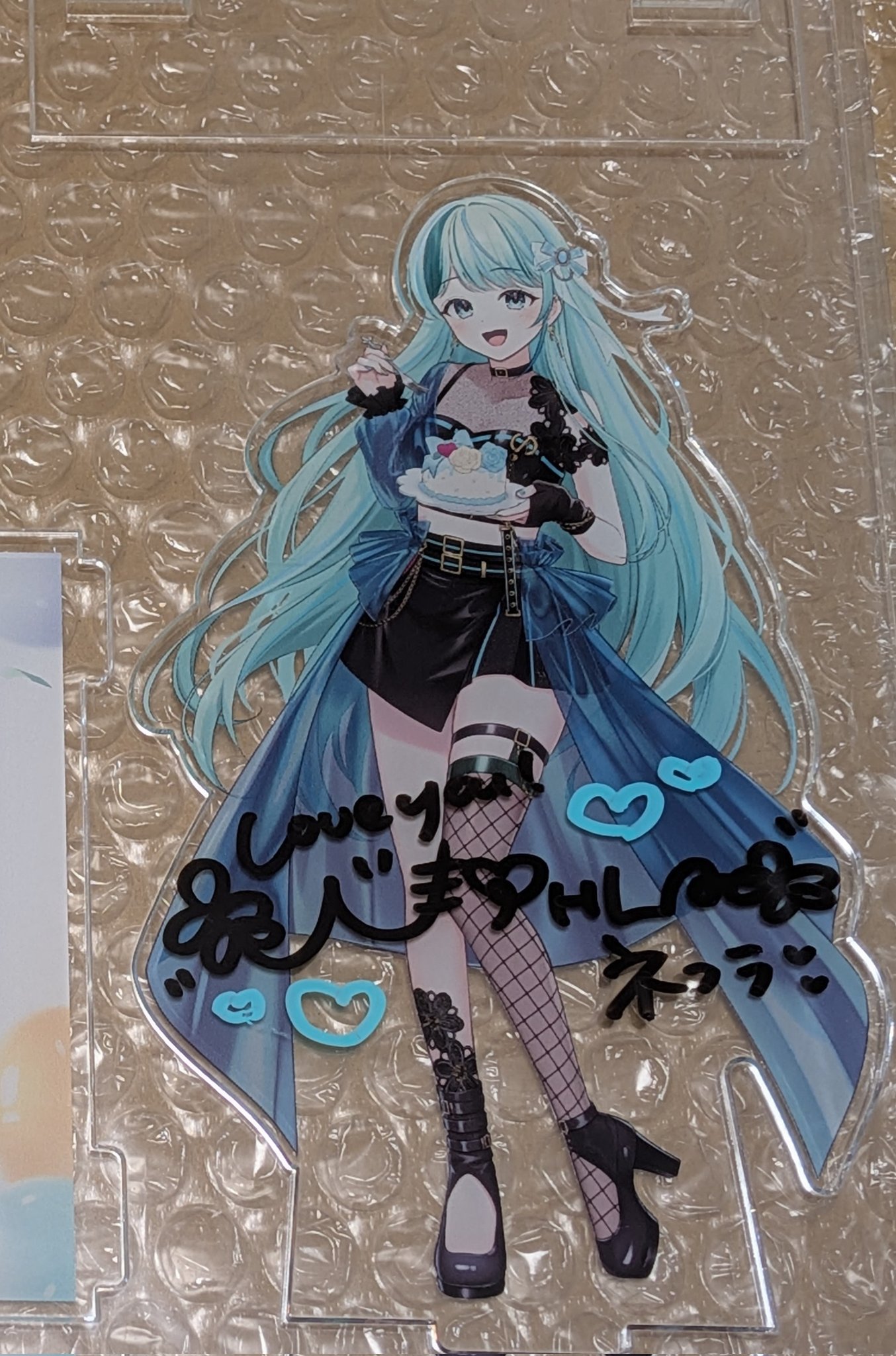 おしおしお 直筆サイン入り アルミ・アクリル特殊加工アート 10枚限定品 おしおしお 直筆サイン入り アルミ・アクリル特殊加工アート 10