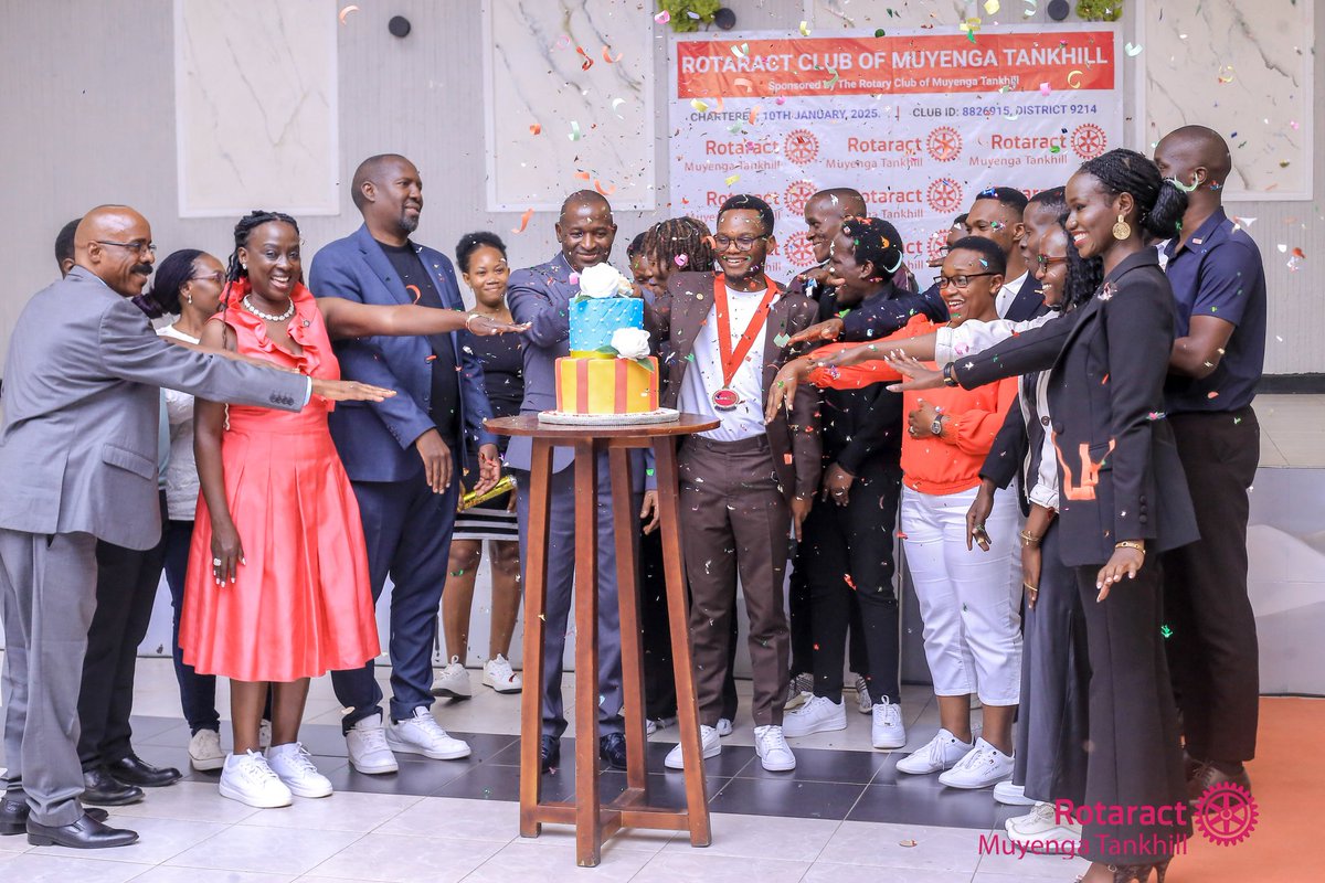 Rotaract Club of Muyenga Tankhill (@ractankhill) on Twitter photo 01.08.25
We held our Tankhill Fiesta and we were humbled to have PDG <a href="/SsemwangaFranc2/">PDG Ssemwanga Francisco</a> as our chief guest!! More 17 active members and 8 Honorary Members.
We thank God!!! 🙏 01.08.25
We held our Tankhill Fiesta and we were humbled to have PDG <a href="/SsemwangaFranc2/">PDG Ssemwanga Francisco</a> as our chief guest!! More 17 active members and 8 Honorary Members.
We thank God!!! 🙏