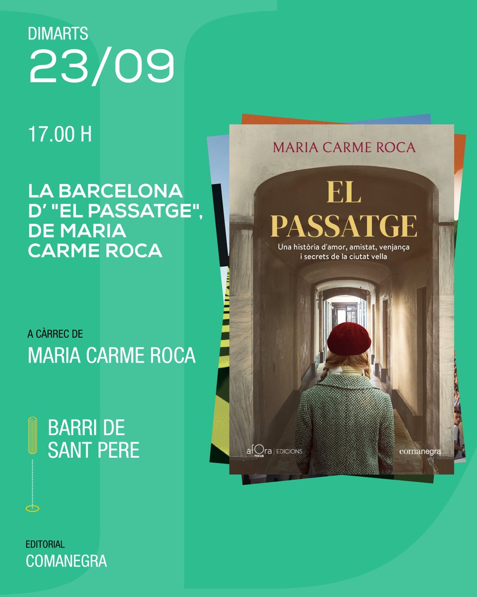 La Setmana (@lasetmana) on Twitter photo 🔛 Els itineraris d’entre setmana!
👉 A lasetmana.cat/itineraris/ podeu inscriure-us i consultar informació detallada sobre els itineraris i les promocions.
🤝 <a href="/TigrePaper/">Tigre de Paper</a>, Albertí Editor, <a href="/Comanegra/">Editorial Comanegra</a> 🔛 Els itineraris d’entre setmana!
👉 A lasetmana.cat/itineraris/ podeu inscriure-us i consultar informació detallada sobre els itineraris i les promocions.
🤝 <a href="/TigrePaper/">Tigre de Paper</a>, Albertí Editor, <a href="/Comanegra/">Editorial Comanegra</a>