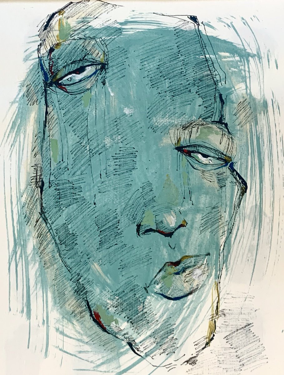 Gm &amp; Happy #TEZOSTUESDAY 

________

New LE is available 🔥 
"Blue silence"
9/10 left 
9 $xtz
Physical painting 
Link ⬇️