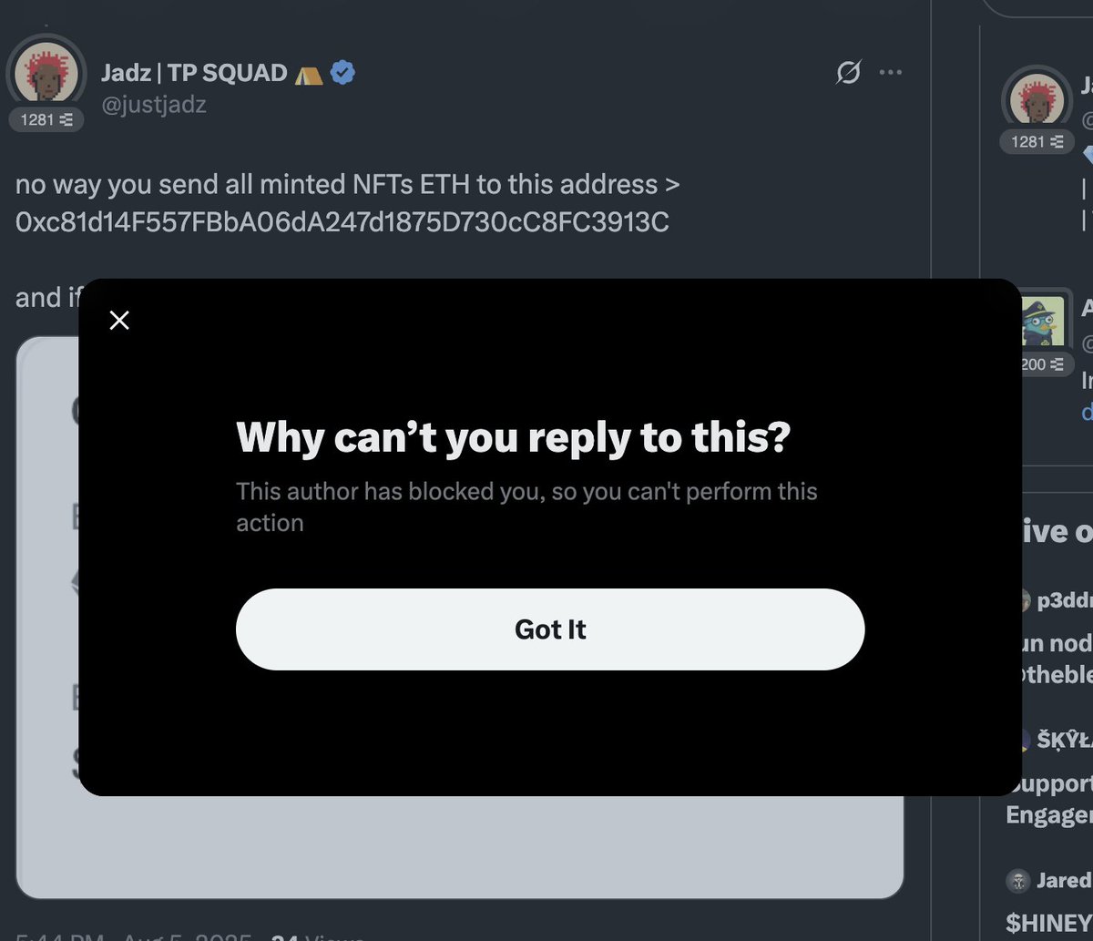 don't mint !! they will rug your money ! add_infofi blocked me ! here I will exposed