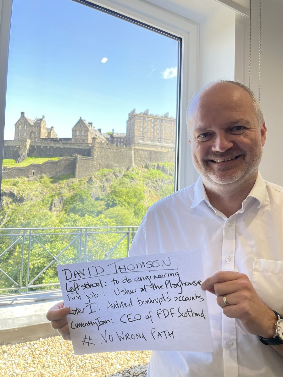 Good luck to everyone receiving exam results today! Remember: your exam results won’t stop you getting the career you want. Just take a look at the unique paths some of our team took to their current roles, and remember there’s #NoWrongPath @dyw_scot #AFutureInFood