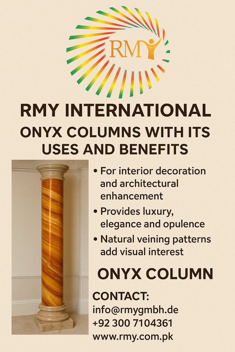 Factory4Rmy's tweet image. #RMY
#rmyinternational
#onyxproducts
 #OnyxMarble
 #luxuriouslifestyle 
#naturelovers 
#handicraft