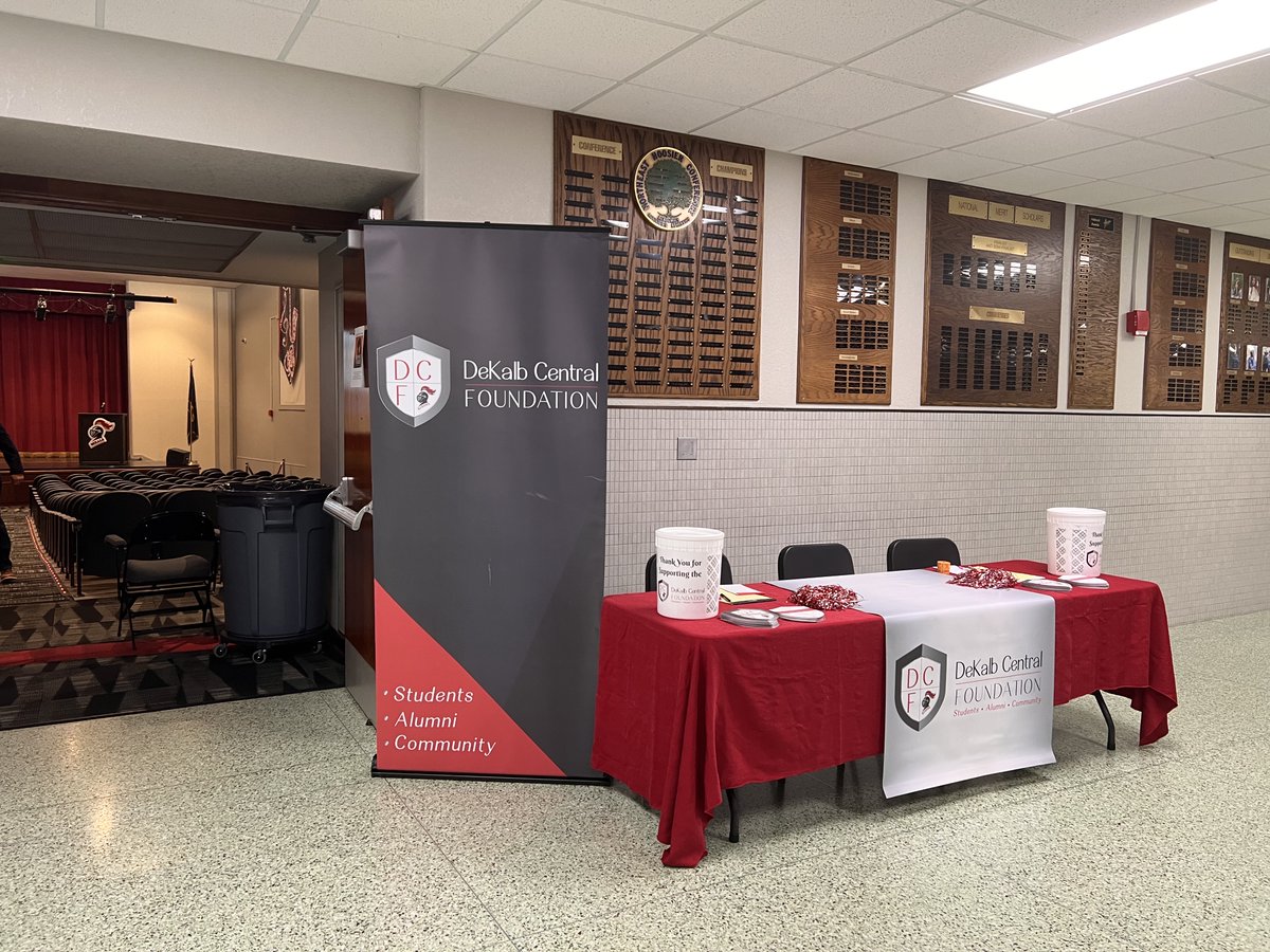 DeKalbCF's tweet image. The DeKalb Central Foundation is ready to welcome DeKalb Central Schools employees this morning! 
#WeAreDeKalb