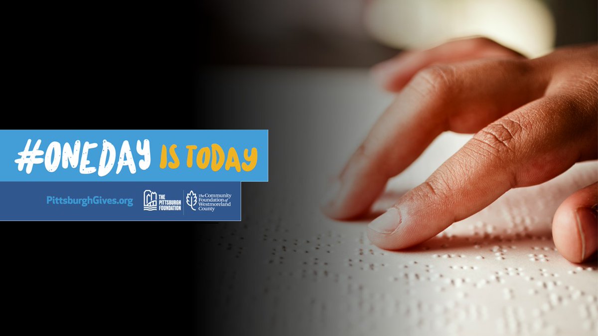Happy #OneDay!  At VisAbility, our work is dedicated to helping our clients pursue their passions and realize their dreams. Your generous support makes these opportunities available to everyone. Explore pittsburghgives.org to discover how you can get involved.