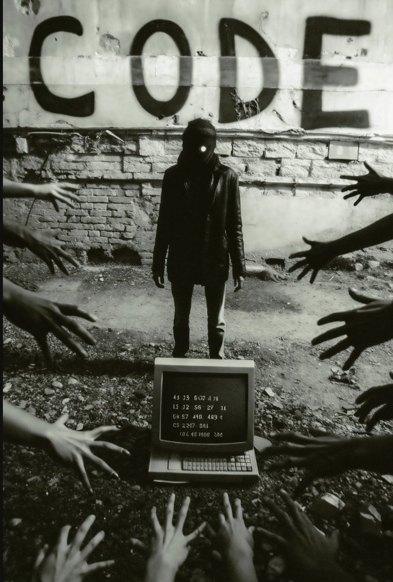 Have a Happy #TEZOSTUESDAY
, 13 C from "code" collection, 2ed, 

objkt.com/tokens/KT18tQL…