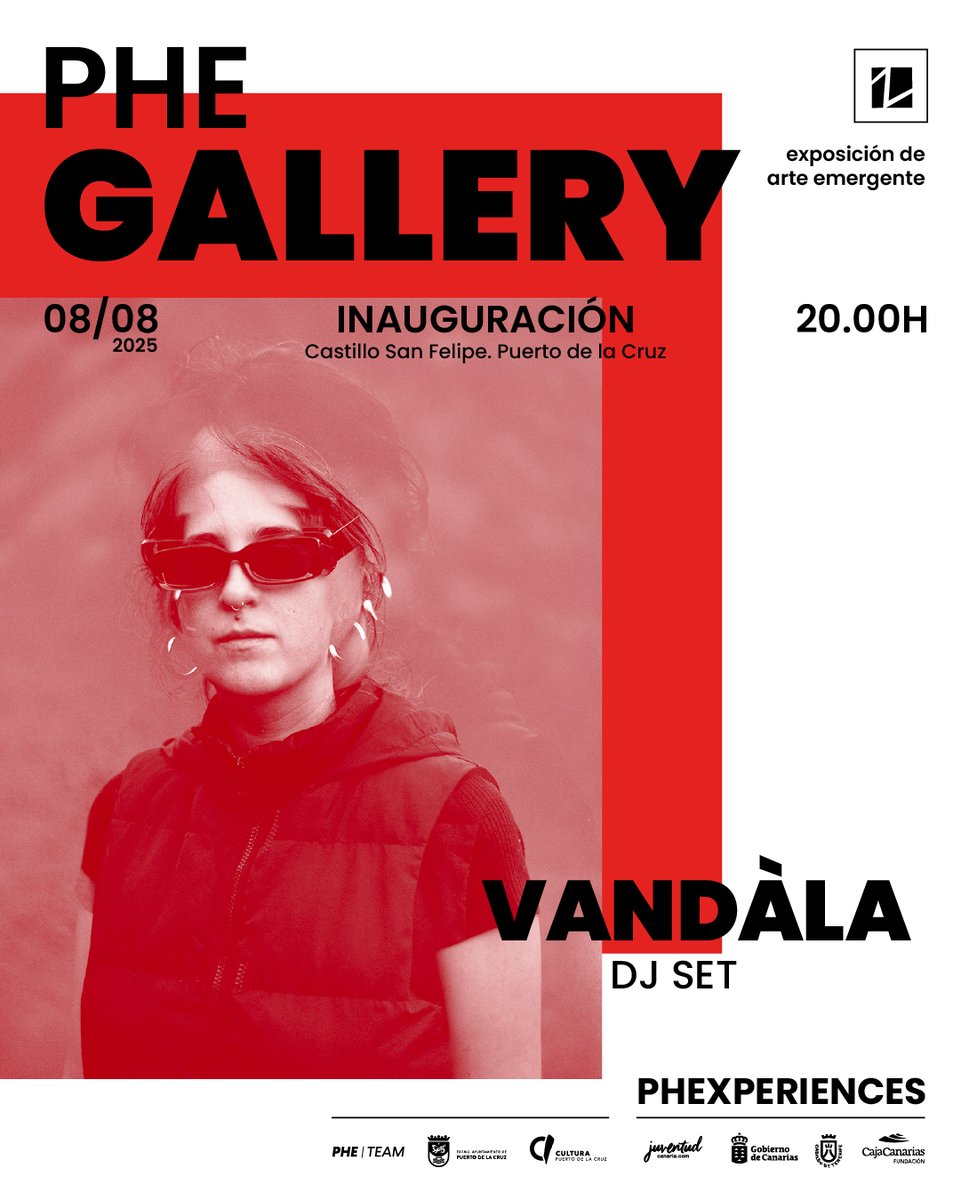 Este viernes inaugramos PHE GALLERY 2025 ✨ 
Arrancamos con la performance "Emerger" de @eliadorta &amp; Román Brito y continuamos con el Dj set de @luischock y @vandala___
📅 8 de agosto | ⏱️ 20:00 h
📍 Castillo de San Felipe | Entrada libre