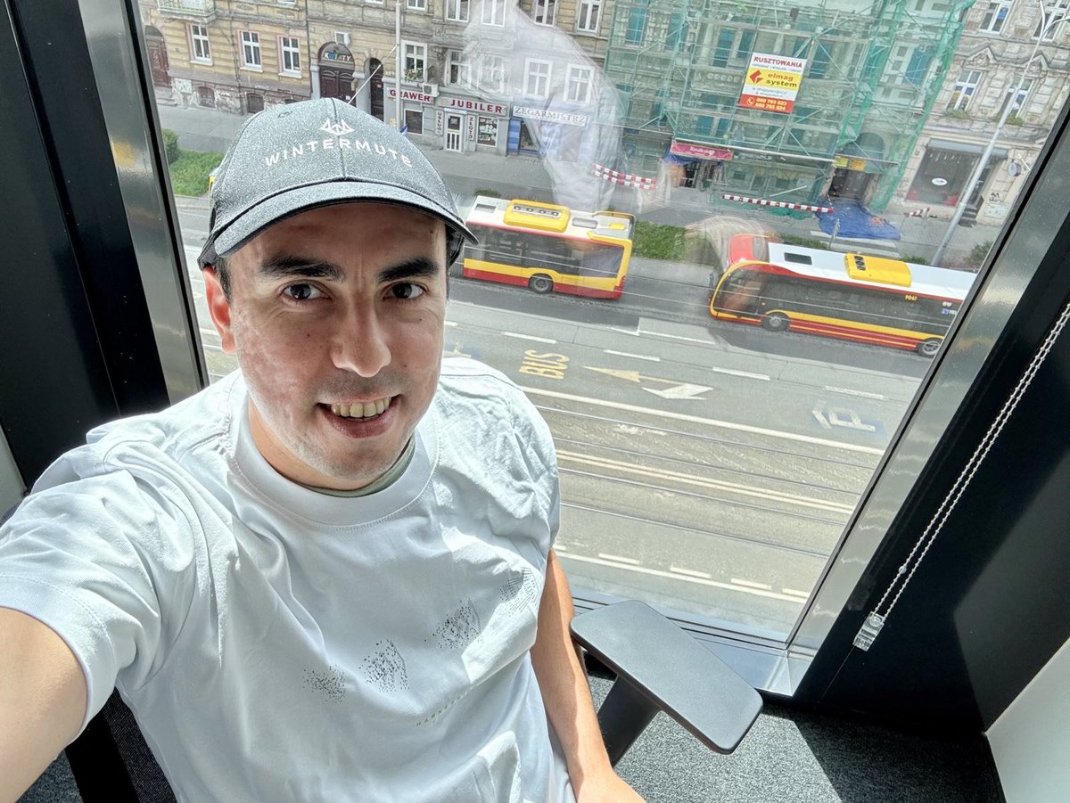 Jacek.degen.eth 🎩 (@jacek0x) on Twitter photo Shoutout to the legends at <a href="/wintermute_t/">Wintermute</a> for hooking us up with gear!
Now the whole $DEGEN office’s looking sharp. This hat's gonna be clutch all summer. Appreciate you! Shoutout to the legends at <a href="/wintermute_t/">Wintermute</a> for hooking us up with gear!
Now the whole $DEGEN office’s looking sharp. This hat's gonna be clutch all summer. Appreciate you!
