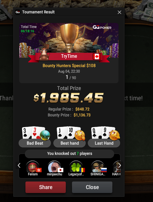 Only took us 4 days to exact revenge

#poker #revenge #GGPoker