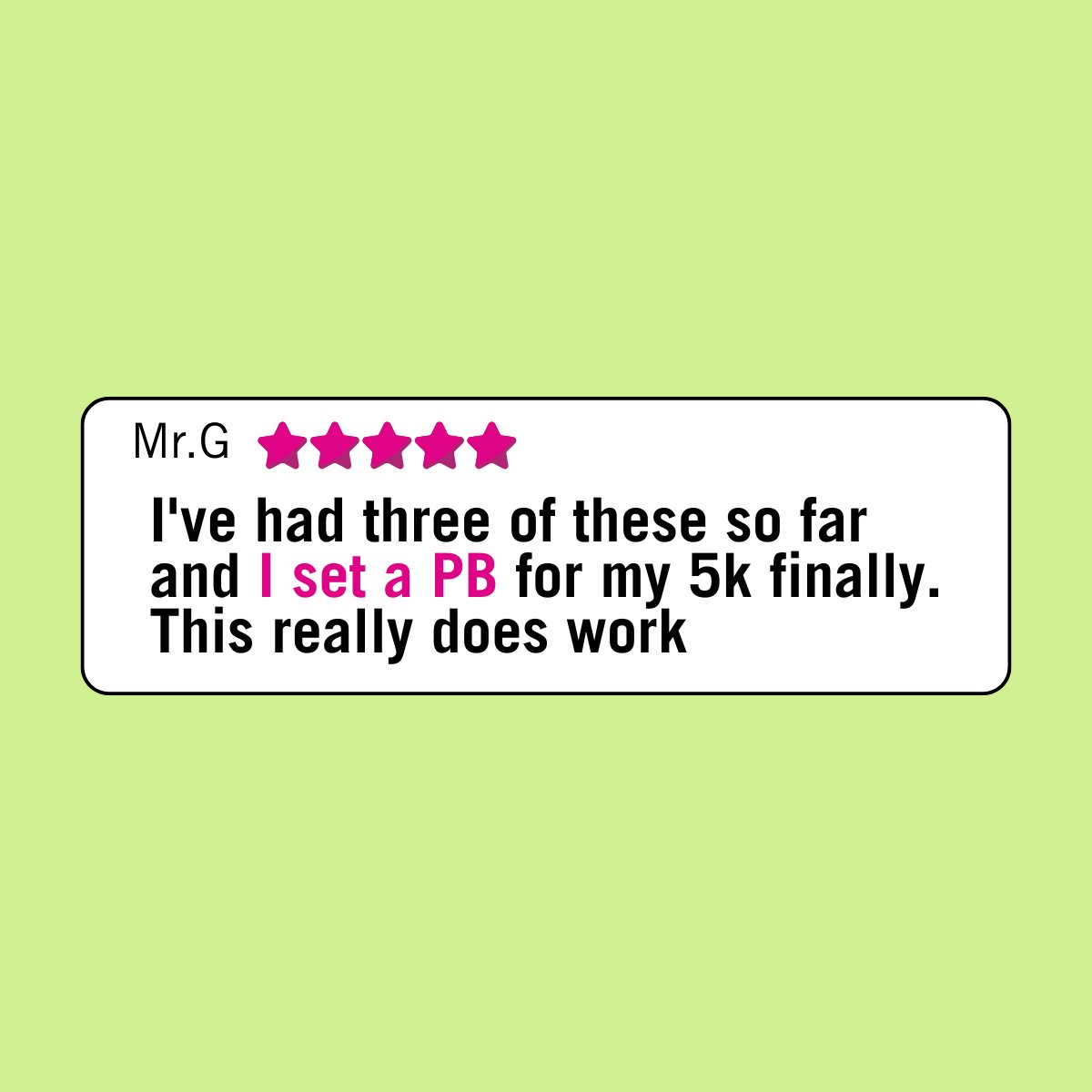 Real results, backed by science🤝

After just 3 beetroot shots, 'Mr. G' set a new 5K PB  👀  See more customer reviews at beet-it.com ❤️

Nitrate from beetroot converts into nitric oxide in the body, supporting blood flow, oxygen delivery + muscle efficiency! 😍