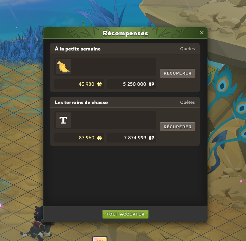 Fin des quêtes Osavoria !