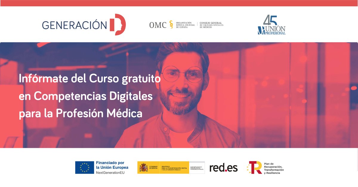 Despegamos🚀

Aprende Inteligencia Artificial aplicada a la Medicina y optimiza tu trabajo 🚀

¡Ya puedes apuntarte al Programa de Competencias Digitales de <a href="/UProfesional/">Unión Profesional</a> <a href="/redpuntoes/">Red.es</a>  

Es tu oportunidad para ser más eficiente, competitivo y actual. Asegura tu acceso prioritario