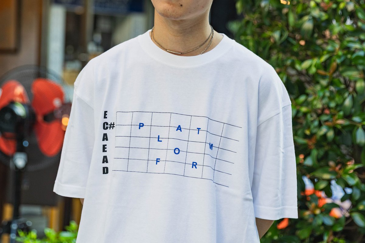 PLATFORM (@platform_osaka) on Twitter photo 📸【NEW MERCH】👕
DAEAC#E Tシャツ
color Black/White
Size L/XL
price ¥3,000
おかげさまで絶賛売れてます!
バンド物販にて販売中!
着用イメージ WHITE XL
model <a href="/lpgath_/">sugie / The Over Sensation</a>
photo by <a href="/sukoburudrink/">Ryohey Tajima</a> 📸【NEW MERCH】👕
DAEAC#E Tシャツ
color Black/White
Size L/XL
price ¥3,000
おかげさまで絶賛売れてます!
バンド物販にて販売中!
着用イメージ WHITE XL
model <a href="/lpgath_/">sugie / The Over Sensation</a>
photo by <a href="/sukoburudrink/">Ryohey Tajima</a>