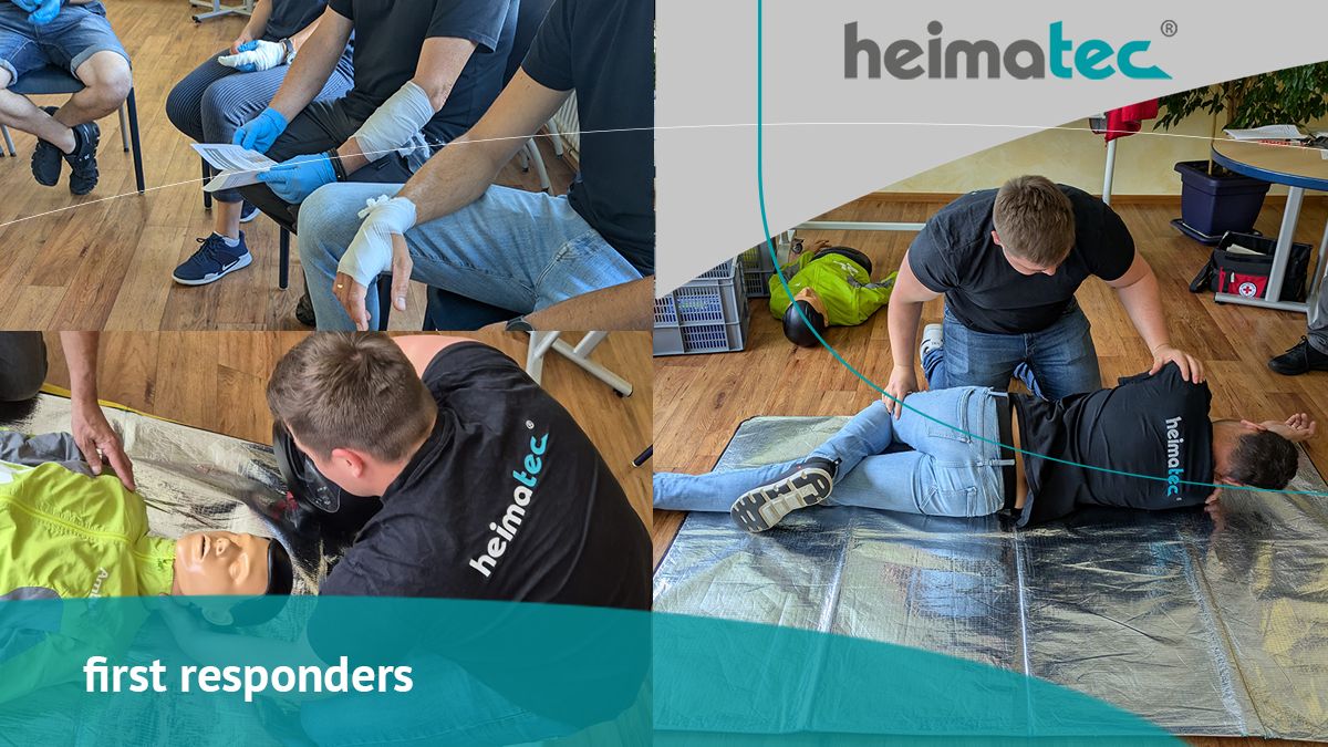 𝐖𝐞𝐥𝐥 𝐩𝐫𝐞𝐩𝐚𝐫𝐞𝐝 𝐟𝐨𝐫 𝐞𝐦𝐞𝐫𝐠𝐞𝐧𝐜𝐢𝐞𝐬
In mid-July, we focused on safety: First aid training took place on our premises so that we are optimally prepared in case of an emergency—even though we hope that this will never happen.

#heimatec #t #safety #emergency