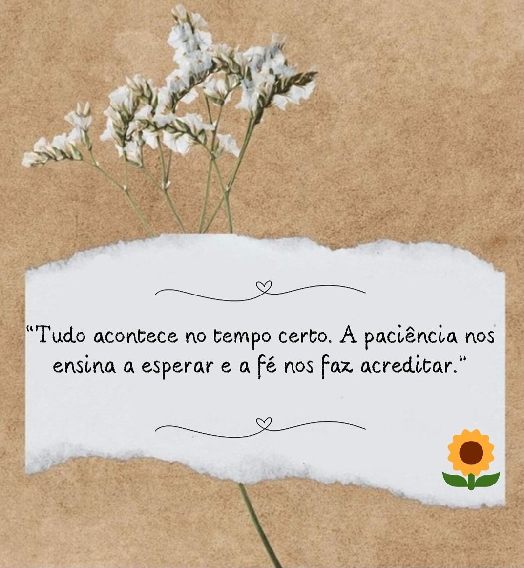 Bom dia! 🌻🌿