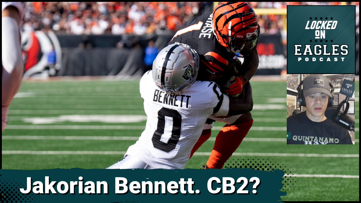 EPISODE ALERT

Is newly acquired CB Jakorian Bennett CB2?

Have the #Eagles given up on Kelee Ringo?

Could Bennett be a slot option?

lockedoneagles.com