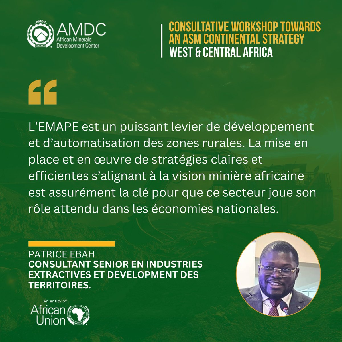 Jour 1 de l'atelier #EMAPE à Abidjan: succès!
🔸Analyses des chaînes de valeur
🔸Stratégies de formalisation
🔸Patrice Ebah a modéré: "Les politiques inclusives doivent autonomiser les mineurs"
60% de femmes = priorité genre 

#AMDC #AMDCMedia