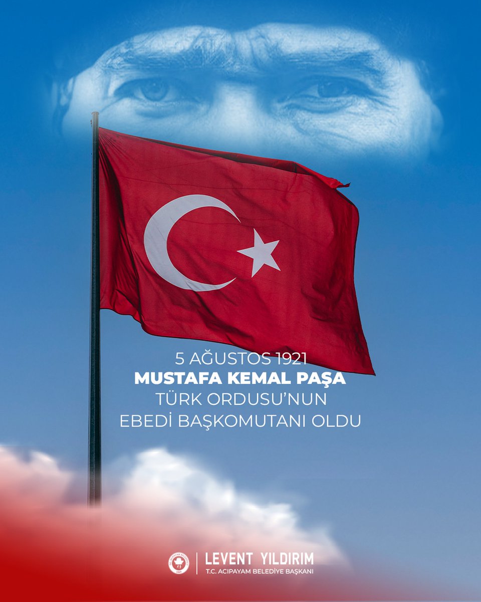 Ebedi Başkomutanımız…

Türkiye Büyük Millet Meclisi tarafından Ulu Önderimiz Gazi Mustafa Kemal Atatürk’e Başkomutanlık ünvanı verilişinin 104. yıl dönümü kutlu olsun. 

Tek ve ebedi Başkomutanımızı saygı, sevgi ve özlemle anıyorum.