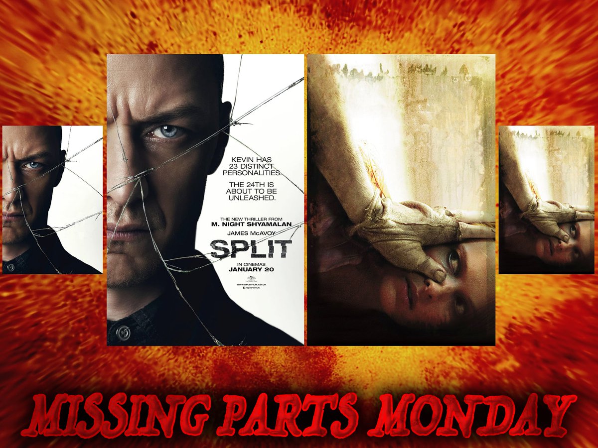 The Missing Parts Monday answers! Correct if you said, Split and The Hills Have Eyes (2006).

#missingpartsmonday #SplitMovie #thehillshaveeyes #wescraven #JamesMcAvoy